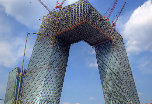 桁架焊机-CCTV大楼